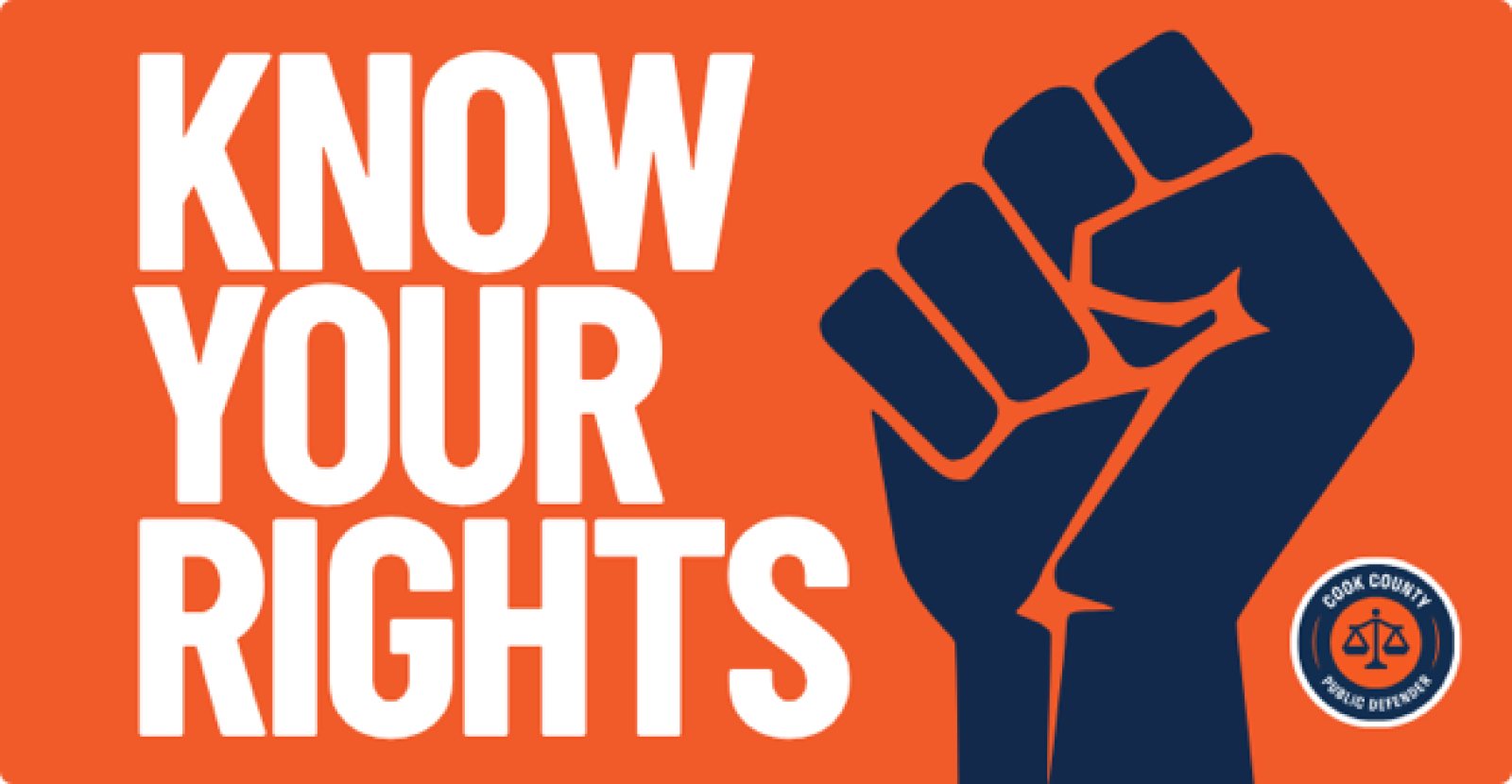 Know Your Rights Banner